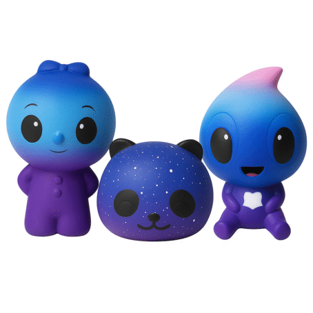Galaxy Kawaii Squishy Toys