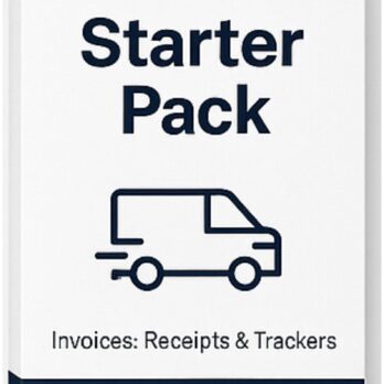 Pack 1 – Starter Pack for Self-Employed Delivery Drivers