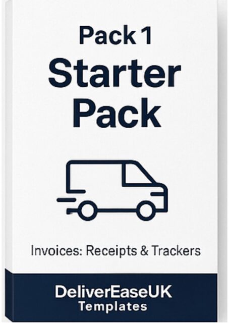 Pack 1 – Starter Pack for Self-Employed Delivery Drivers