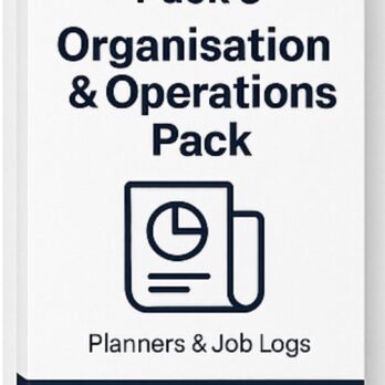 Pack 3 - Organisation Templates for Delivery Drivers