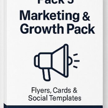 Pack 5 - Marketing Templates for Delivery Drivers