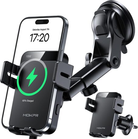 Phone Holder Wireless Charger