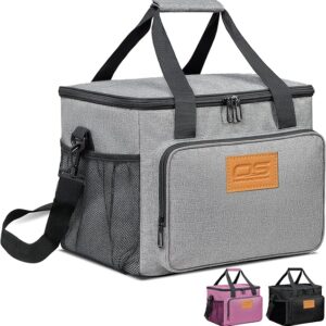 Insulated Portable Food Cooler Bag, Large Capacity